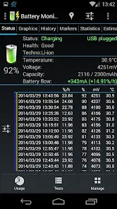 3C Battery Manager - скриншот 2