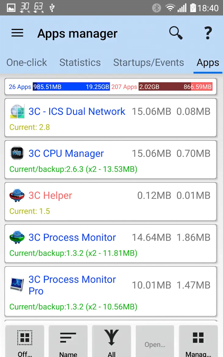 3C All-in-One Toolbox Pro - скриншот 3