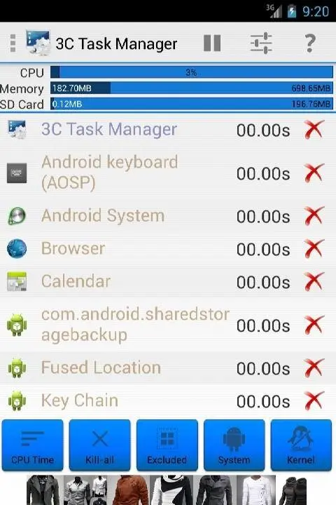 3C Task Manager - скриншот 2