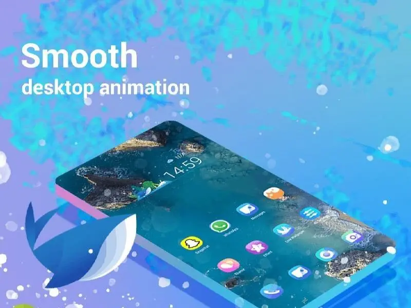 4D Launcher -Lively 4D Launcher - скриншот 3