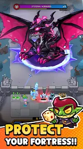 Hell Rush: Merge Hero Defense - скриншот 1