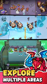Hell Rush: Merge Hero Defense - скриншот 4