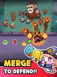 Hell Rush: Merge Hero Defense - скриншот 8