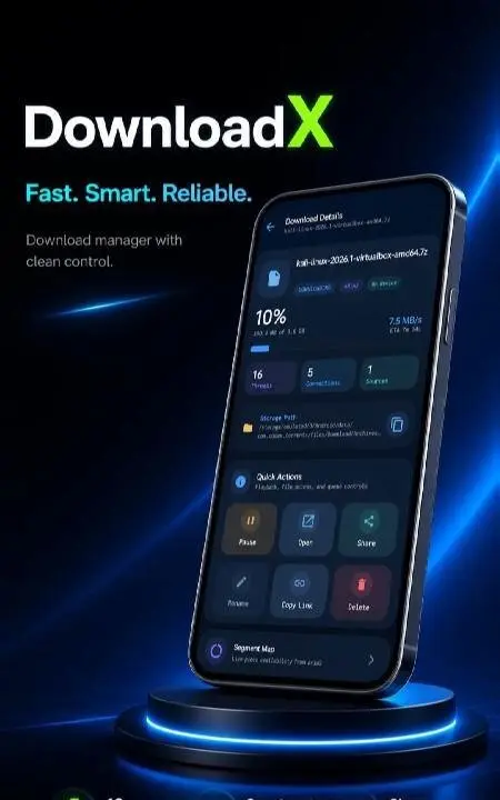 8XDL - Smart Download Manager - скриншот 2