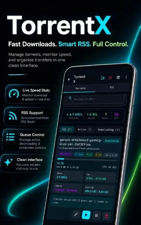 8XDL - Smart Download Manager - скриншот 3