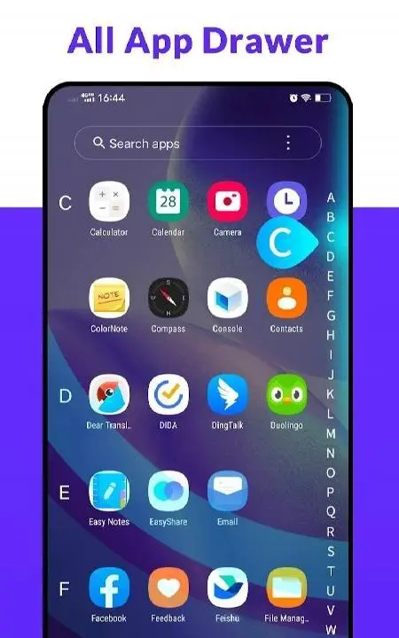 A Launcher : Galaxy A Launcher - скриншот 3