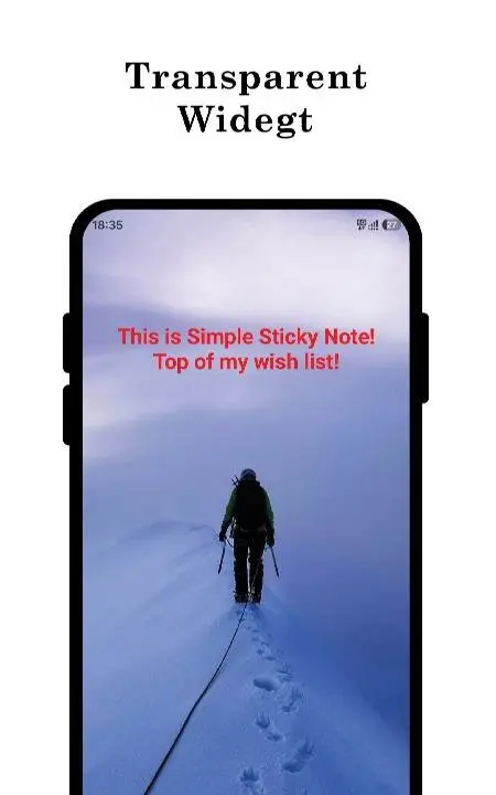 A Simple Sticky Note + Widget - скриншот 4