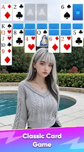 Ultra Solitaire ：girls secret - скриншот 1