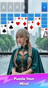 Ultra Solitaire ：girls secret - скриншот 2
