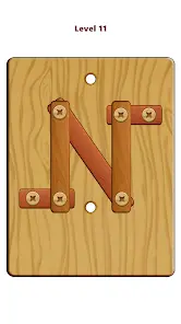 Wood Nuts & Bolts Puzzle - скриншот 8