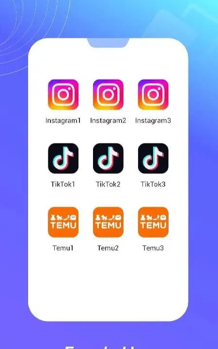 Account Space: Multi App&Clone - скриншот 1