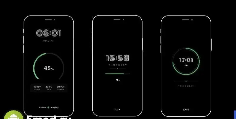 AccuCharge: Battery Speed, AOD - скриншот 2