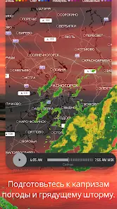 AccuWeather прогноз погоды - скриншот 1