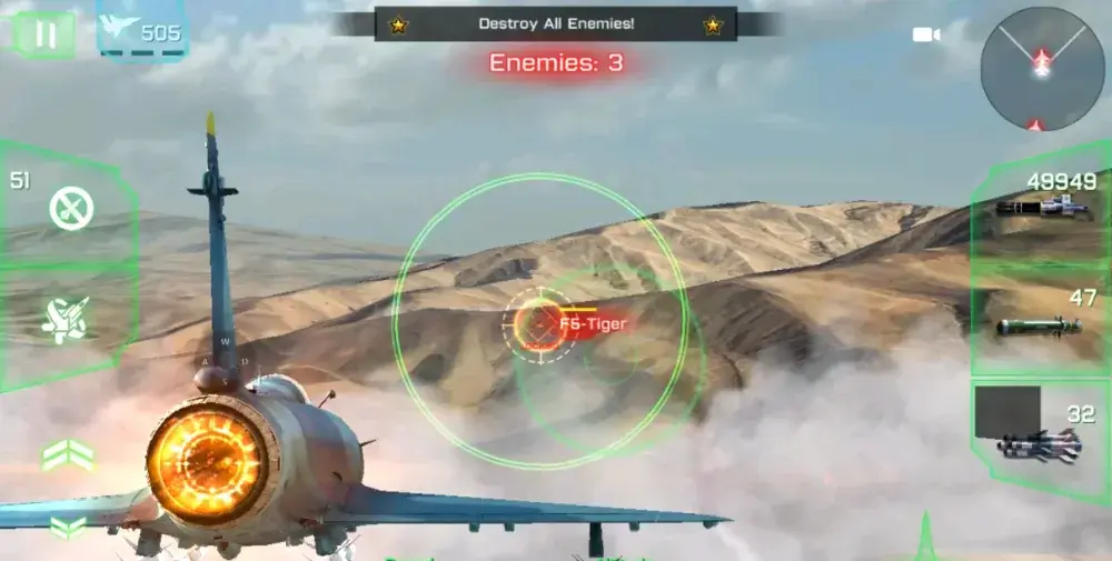 Ace Fighter - скриншот 4