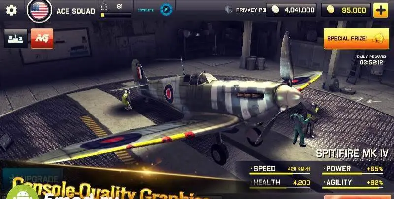 Ace Squadron WW II Air Conflicts - скриншот 1