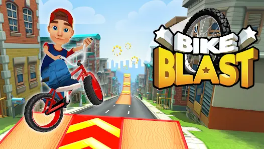Велосипедная гонка -Bike Blast - скриншот 2