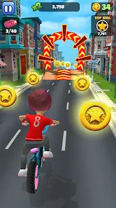 Велосипедная гонка -Bike Blast - скриншот 4