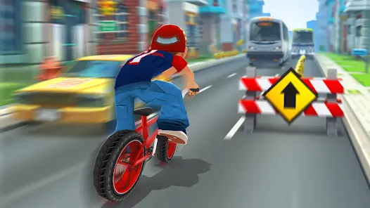 Велосипедная гонка -Bike Blast - скриншот 1