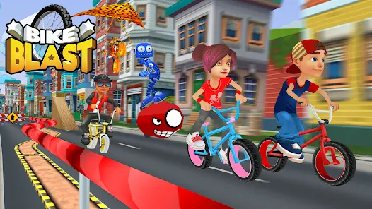Велосипедная гонка -Bike Blast - скриншот 7