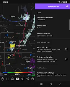 MyRadar Weather Radar Pro - скриншот 10