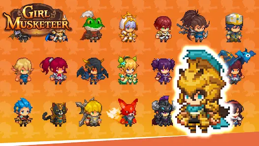 Girl Musketeer : IDLE RPG - скриншот 1