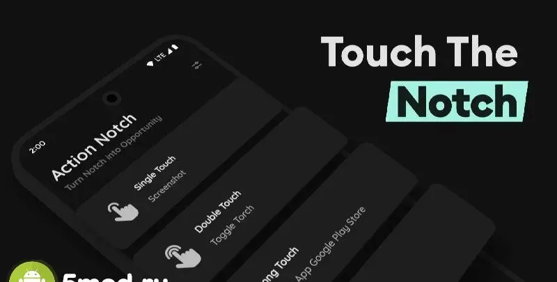 Action Notch: Touch The Notch - скриншот 1