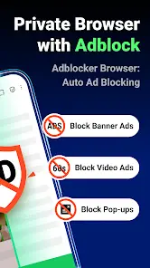 FREE ADBLOCKER BROWSER - скриншот 2
