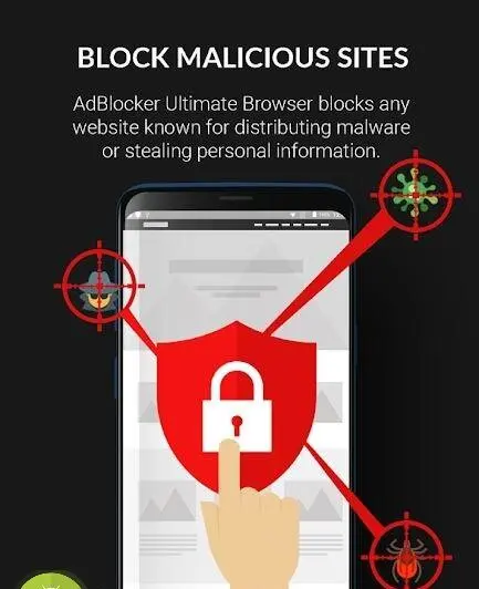 AdBlocker Ultimate Browser - скриншот 3