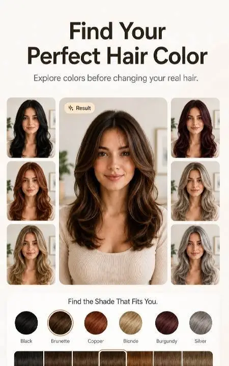 Ai Hairstyle Try On : HairSee - скриншот 2
