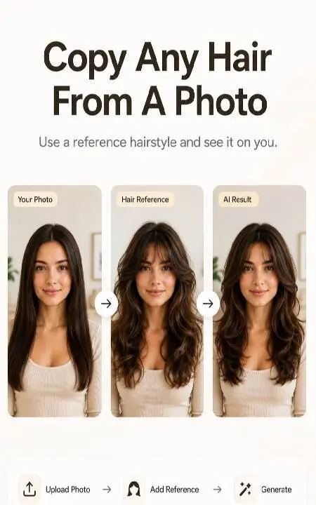 Ai Hairstyle Try On : HairSee - скриншот 3