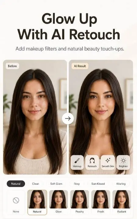 Ai Hairstyle Try On : HairSee - скриншот 4