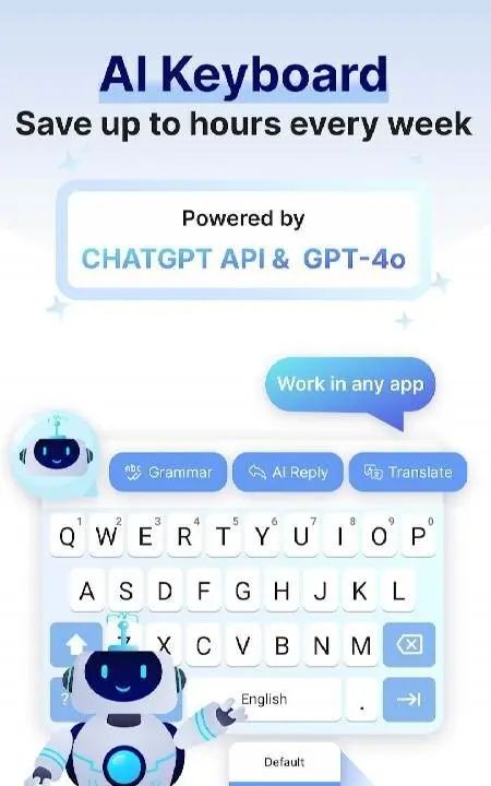 AI Keyboard: Grammar Check 179 b179 Mod (Subscribed) - скриншот 1