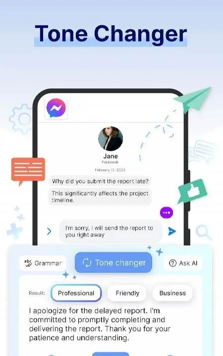 AI Keyboard: Grammar Check 179 b179 Mod (Subscribed) - скриншот 3