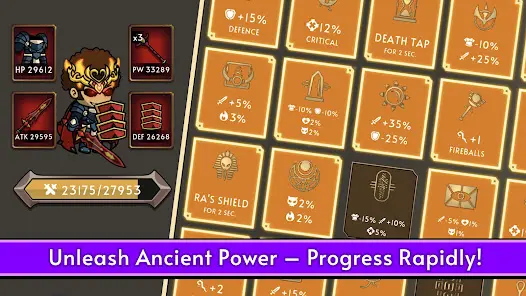 Рыцарь Герой 2 Месть idle RPG - скриншот 4