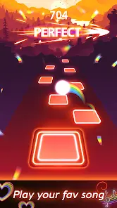 Tiles Hop Музыкальные Игры Шар - скриншот 2