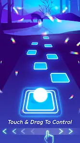 Tiles Hop Музыкальные Игры Шар - скриншот 1
