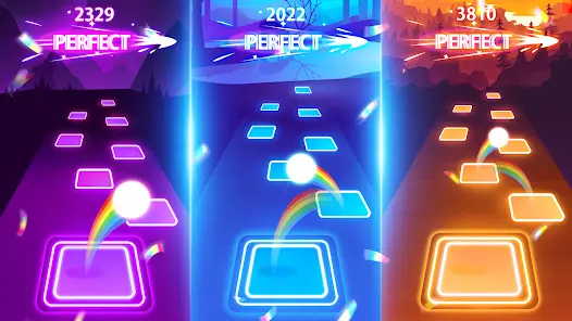 Tiles Hop Музыкальные Игры Шар - скриншот 6