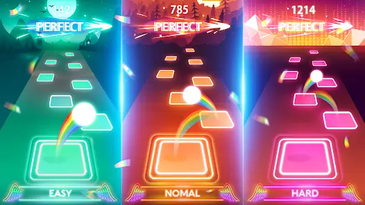 Tiles Hop Музыкальные Игры Шар - скриншот 5