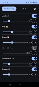 Volume Limiter - скриншот 1