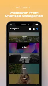 Amoledpix: Черные Обои 4K - скриншот 7