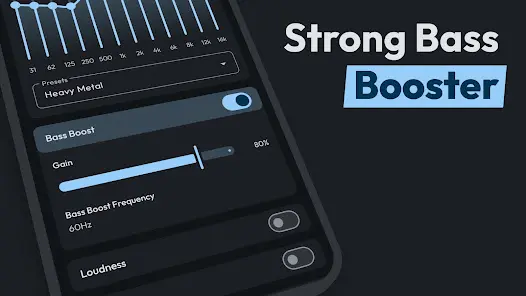 Flow Equalizer: Bass Booster - скриншот 2