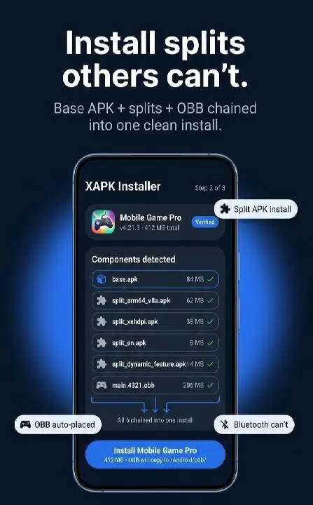 Apk Share: Bluetooth & WiFi - скриншот 2