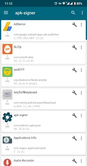apk-signer - скриншот 2