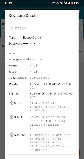 apk-signer - скриншот 4
