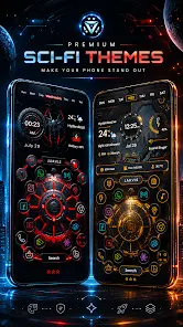Jarvis Scifi Epic Launcher - скриншот 1