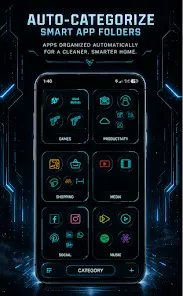 Jarvis Scifi Epic Launcher - скриншот 2