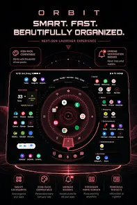 Orbit Лончер: Sci-Fi Тема - скриншот 8