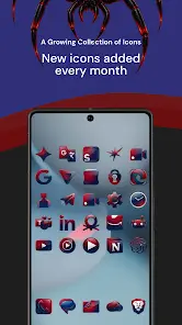 Spider icon pack - скриншот 1