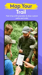Map & Draw - Рисовать на карте - скриншот 1