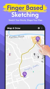Map & Draw - Рисовать на карте - скриншот 4